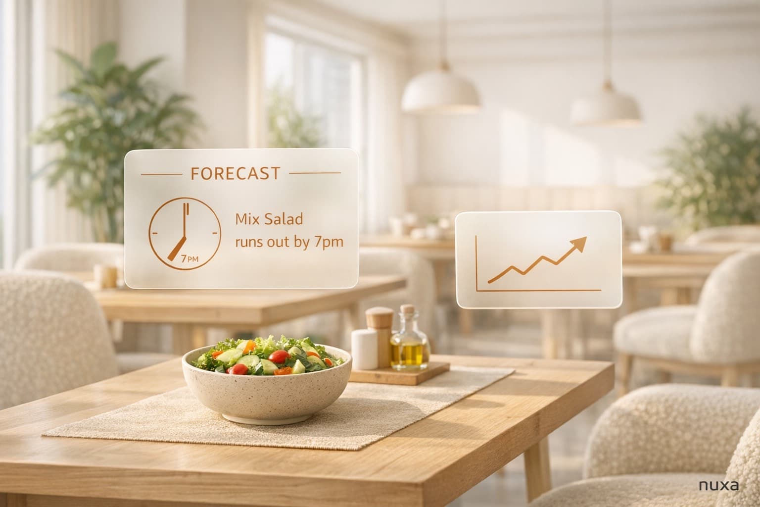 Anticipation vs. reporting: "you'll run out of Mix Salad by 7pm" — Tools insight by Semperi