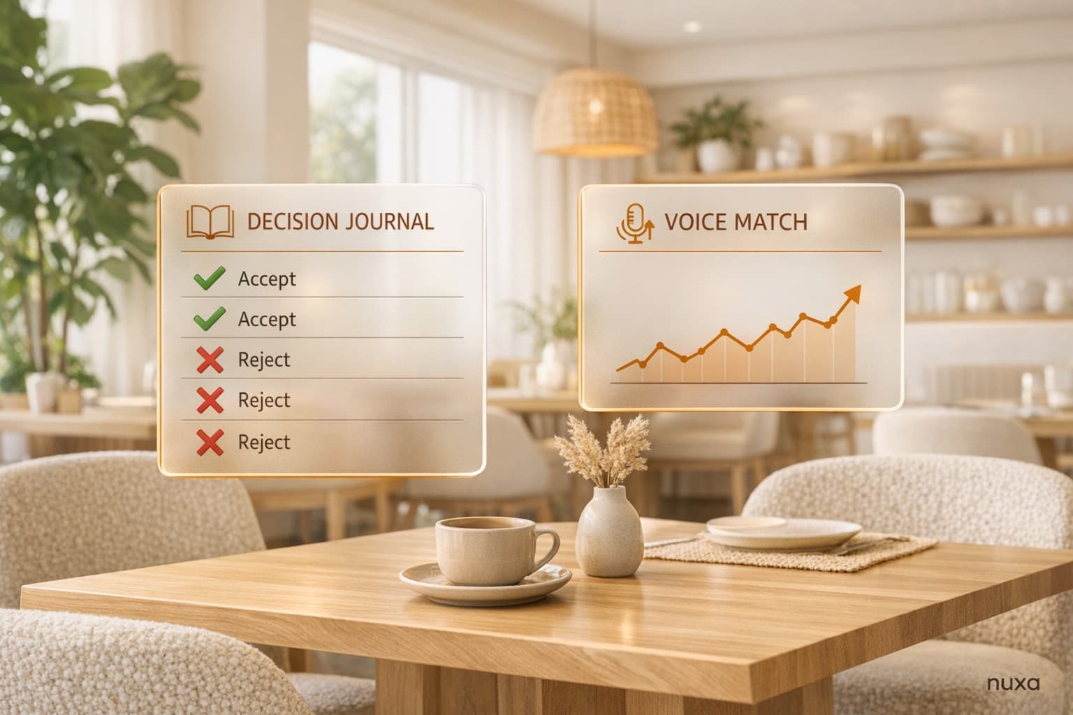 The decision journal: how every reply you reject trains your AI team — AI Operations insight by Semperi