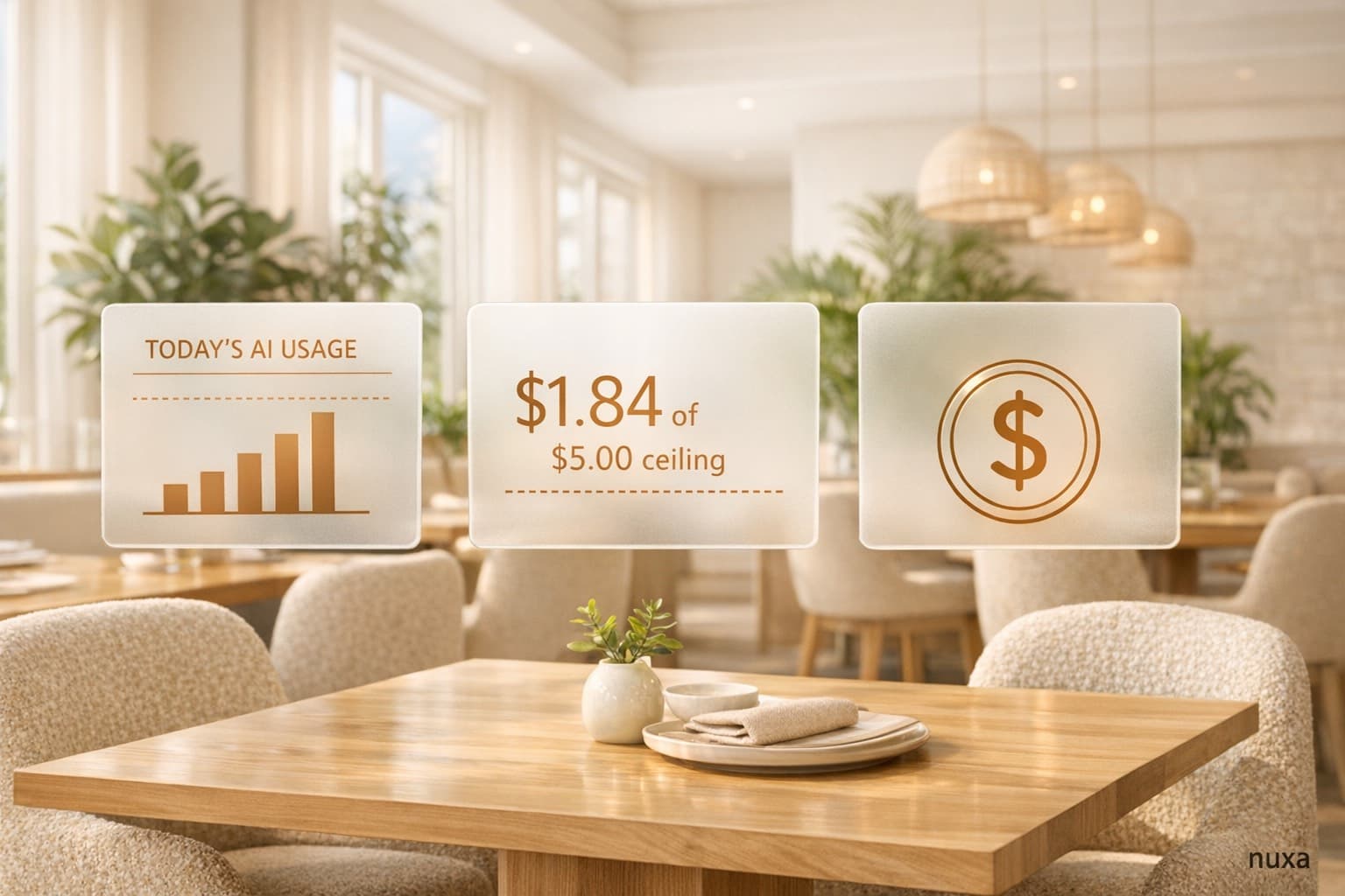 How much does AI actually cost to run per restaurant? Metering, ceilings, and no surprise bills — Tools insight by Semperi