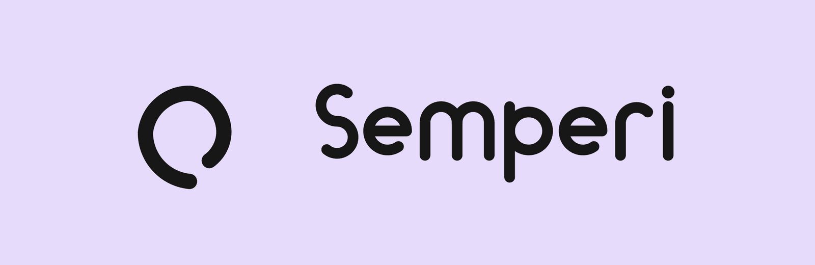 Semperi lockup on lilac